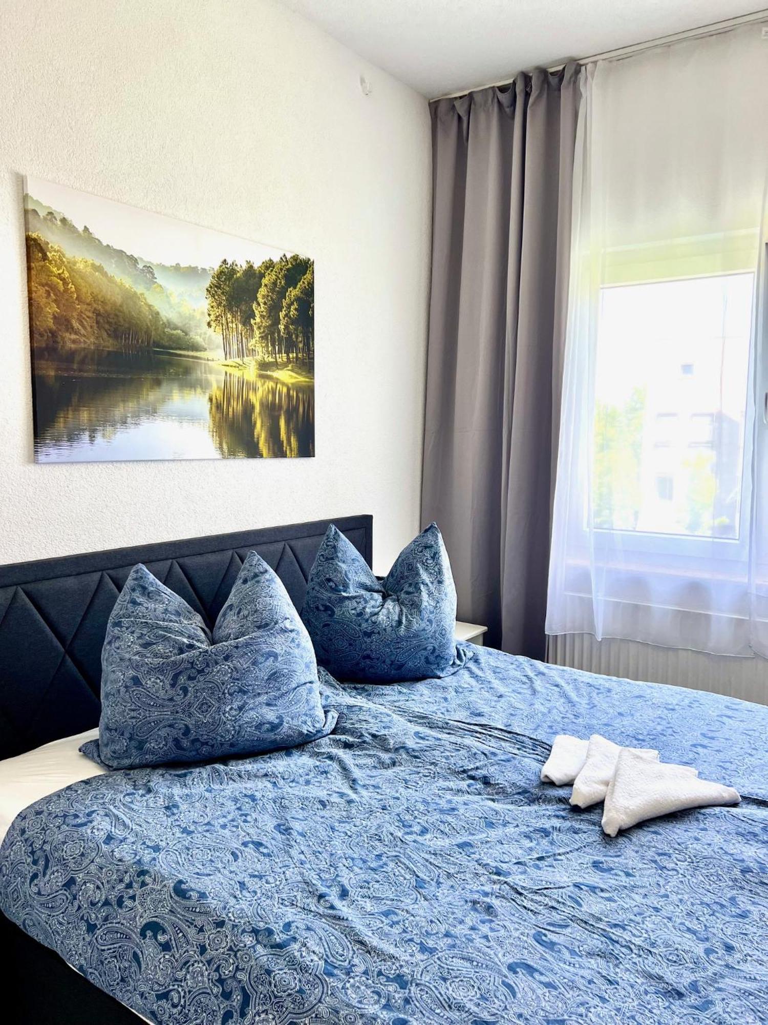 Budget City Appartement Kueche,Bad, Parken Im Zentrum Von 라벤스부르크 외부 사진